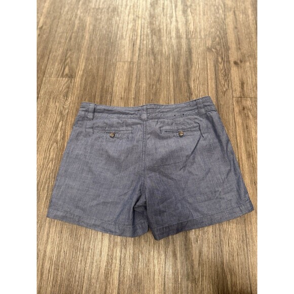 Banana Republic Women's Lightweight Denim Shorts‎ in Blue - Size 10 100% Cotton - Picture 10 of 10